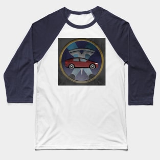 Tesla Model X Baseball T-Shirt